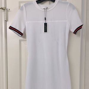 Milly mesh t-shirt dress